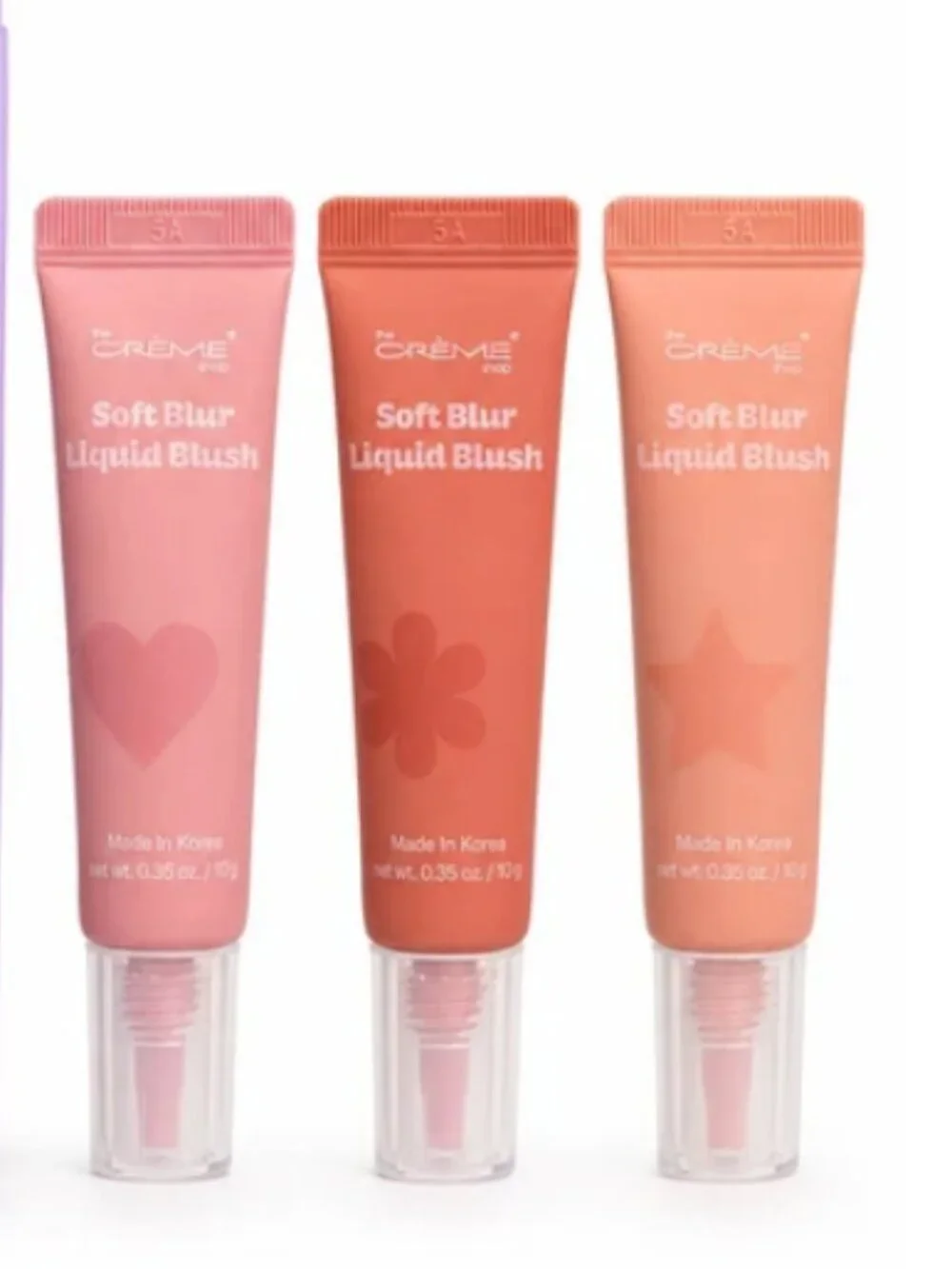 The Creme Shop Soft Blur Liquid Blush - Centella & Nourishing (Set of 3)